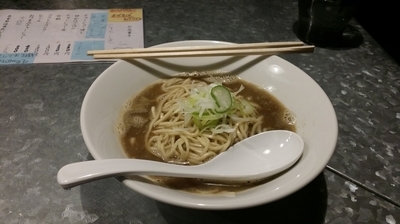「中華そば(醤油600円)＋中華そば(塩600円)」@らぁめん家 有坂の写真