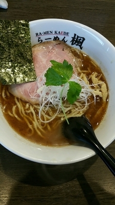「醤楓麺」@らーめん楓の写真