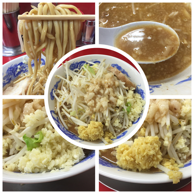 「ラーメン並盛(ニンニクアブラショウガ)¥700」@ジャンクガレッジ 北浦和店の写真