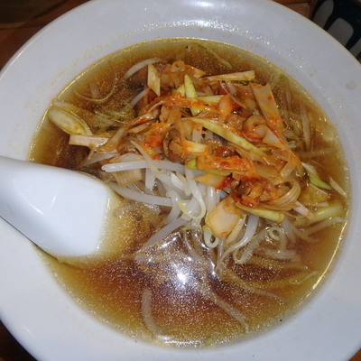 「ネギラーメン(680円)」@台湾菜館の写真