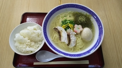 「鯛ラーメン    鯛飯」@匠家の写真