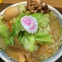 野菜味噌ラーメン  映画チケットで味玉