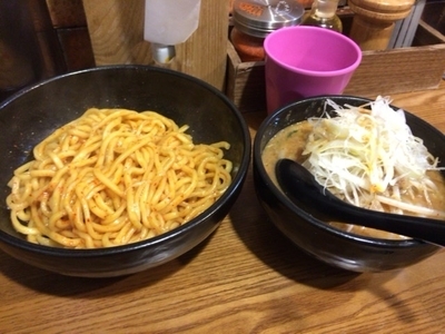 「辛味噌つけ麺 ￥９６０」@麺処 花田 上野店の写真