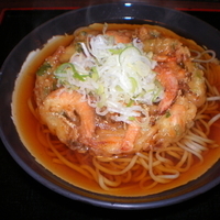 かき揚げそば