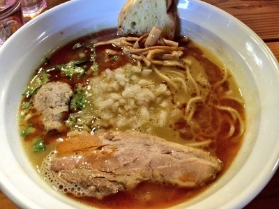 「鶏そば （エビ風味） 800円」@はりけんラーメン 南店の写真