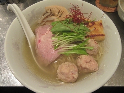 「限定　ちゃんこらーめん」@さんじの写真