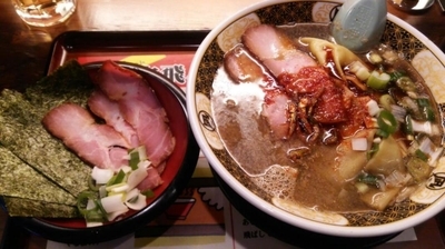 「煮干しラーメンスペシャル\1050」@ラーメン凪 大宮店の写真