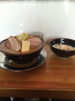 「味噌バタチキカレーらーめん」@麺屋 たかの写真