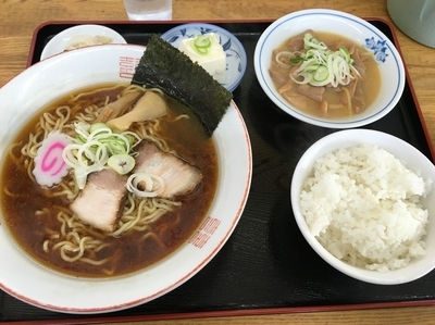 「中華そばセット@950円」@あんどう亭の写真