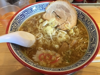 「元祖魚介醤油ラーメン（大盛）」@三代目 藤村商店の写真
