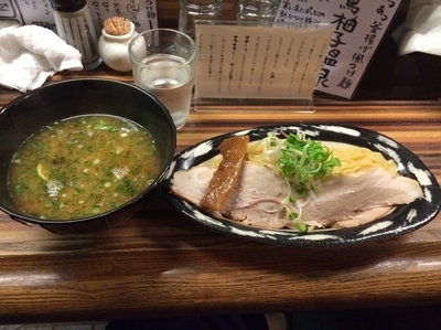 「トリ塩つけ麺」@ラーメン ロケットキッチンの写真