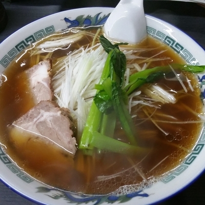 「ネギソバ」@青龍の写真