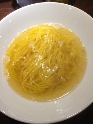 「至高の塩かけそば1000円」@志奈そば 田なか Secondの写真