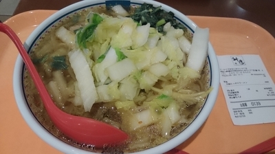 「白菜たっぷりラーメン」@神座 マークイズみなとみらい店の写真
