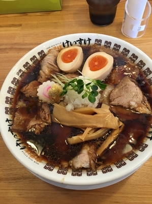 「肉そば」@肉そば けいすけ 富里店の写真