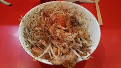 「汁なし」@ラーメン 池田屋 京都店の写真