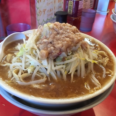 「大ラーメン500gオーダー 780円」@麺屋 桐龍の写真