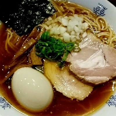 「【限定】鯛だし中華そば　８００円＋味玉」@中華そば 飯村製作所の写真