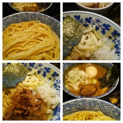 「つけ麺中盛り＋和え玉（カレーニボ）＋ライス」@狼煙 〜NOROSHI〜の写真