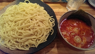 「辛味つけ麺、特盛、辛さMAX」@つけ麺屋 やすべえ 下北沢店の写真