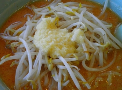 「味噌ラーメン  にんにく増し増し」@くるまやラーメン 南流山店の写真