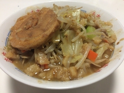 「雷そば ￥７５０」@雷 北松戸本店の写真