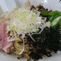 濃厚背脂烏賊まぜそば(マヨ抜き)