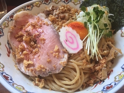 「まぜそば750円」@中華そば 仙人掌の写真