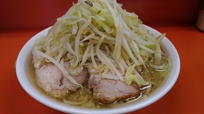 「ラーメン小　（700円）」@ラーメン二郎 神田神保町店の写真