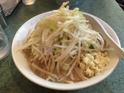「小ラーメン」@ラーメン二郎 新宿小滝橋通り店の写真