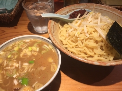 「辛味つけめん」@らーめん・つけ麺 我家の写真