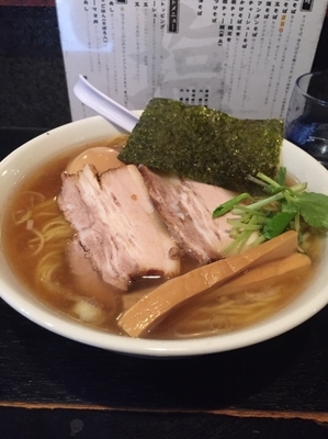 「裏・煮干し中華そば」@塩そば 桑ばらの写真