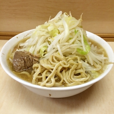 「小ラーメン　￥７００」@ラーメン二郎 京成大久保店の写真
