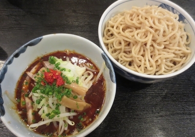 「辛ジャンつけめん(中盛)770円」@麺屋 いっこくの写真