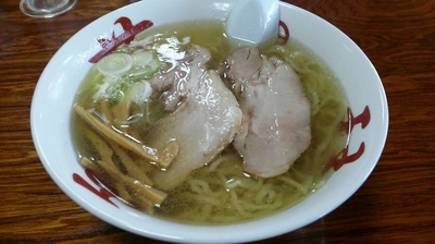 「中華そば（塩）　700円」@中華そば処 琴平荘の写真