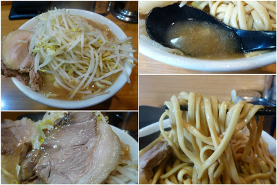 「小ラーメン（野菜少なめ）¥730」@ラーメン二郎 八王子野猿街道店2の写真