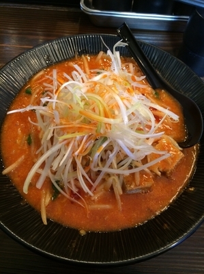 「辛味噌ラーメン750円」@大塚屋の写真