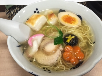 「【正月限定】お雑煮らーめん 1,000円」@与ろゐ屋の写真