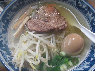 「昭和ラーメン+味玉　「790円+サービス」」@昭和の写真