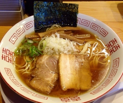 「本日のバリ煮干しそば　680円」@蕾 煮干 分家の写真