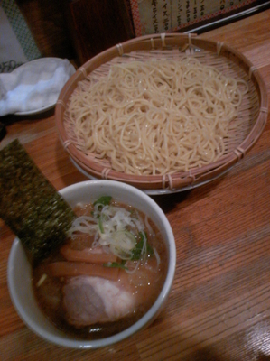 「つけ麺750円」@とんこつらーめん 笑丸の写真