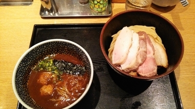 「濃厚魚介つけ麺＋チャーシュー」@麺屋 一燈の写真