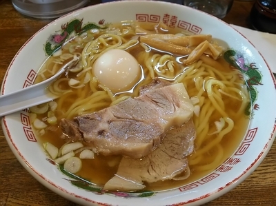 「【限定】どこか懐かしい中華そば　＋味玉：サービス券」@らあめん 寸八 総本店の写真