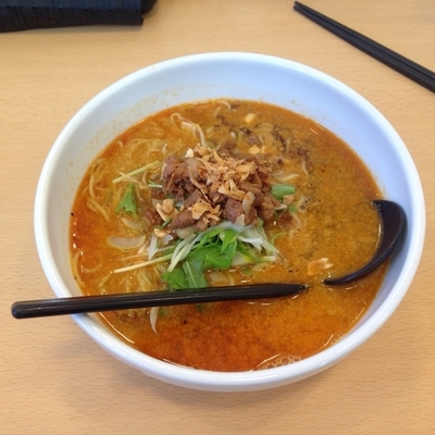 「天使担々麺 醤油スープ」@天使担々麺の写真