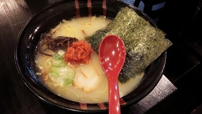 「火の玉ラーメン（塩)」@麺や 風まかせの写真