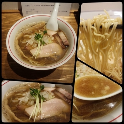 「煮干しそば」@麺尊 RAGEの写真