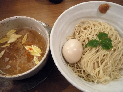 「鯛塩つけ麺900円＋味玉ｸｰﾎﾟﾝ０円」@鯛塩そば 灯花 本店の写真