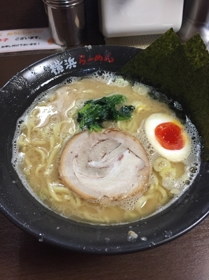 「ラーメン中盛」@壱八家 スカイビル店の写真