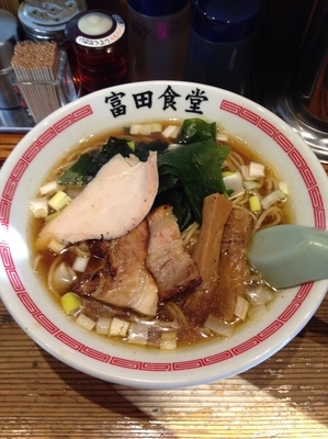 「中華そば 並」@松戸中華そば 富田食堂の写真