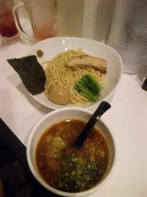 「海老漬け麺」@海老・特濃煮干そば まるはの写真